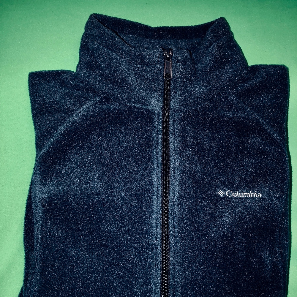 Columbia Woman's Arctic Blue Polar Fleece Jacket